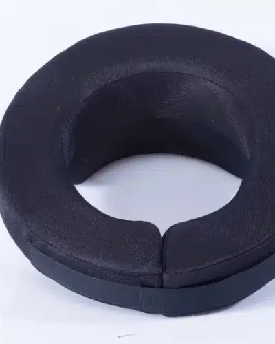 Protetor de Pescoço Preto Traseir
