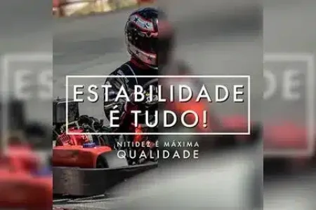 Qual a melhor câmera de ação para usar no kart